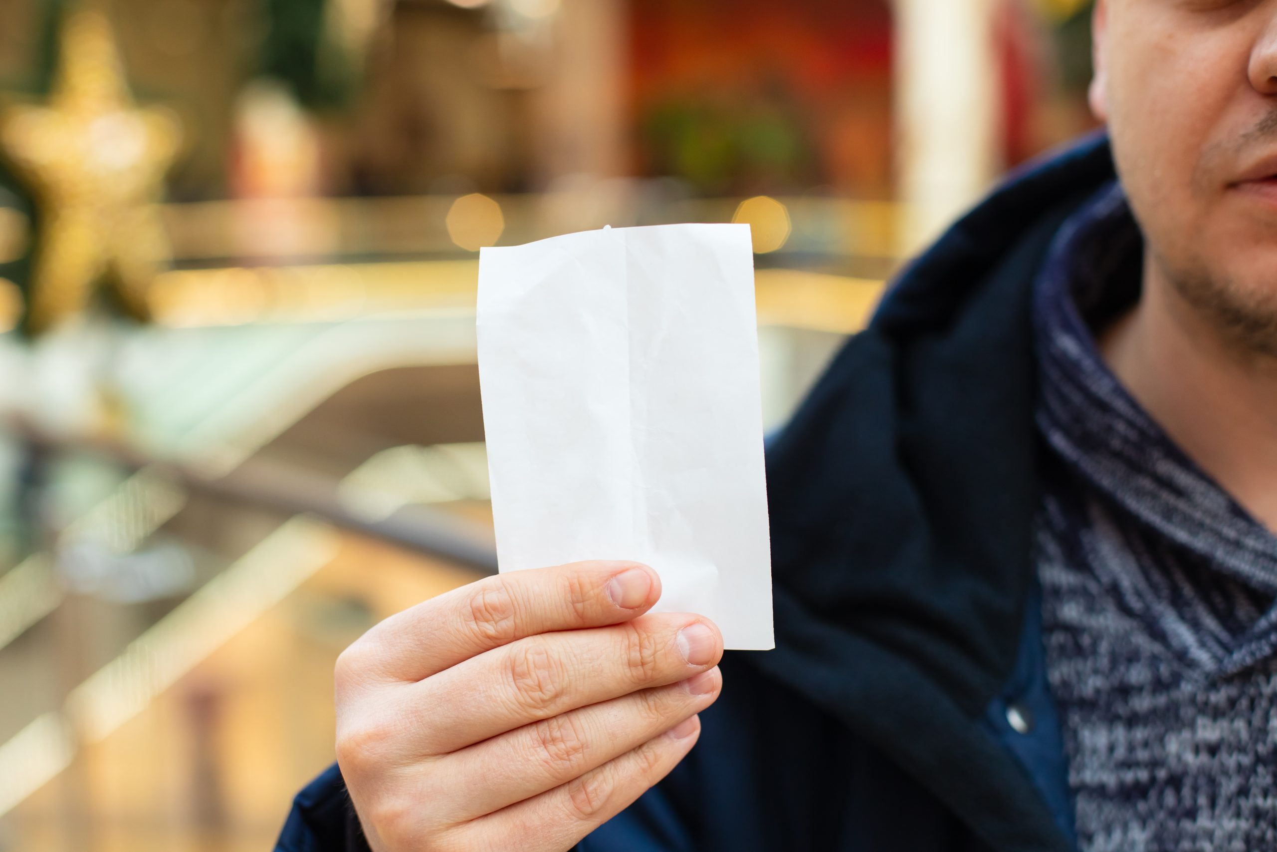 Receipt: English vocabulary for shopping and consumerism