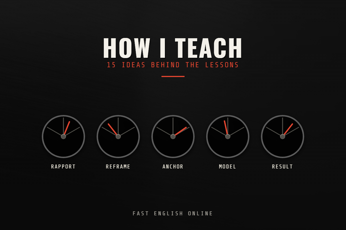 How I Teach: Some of the Ideas Behind My Lessons